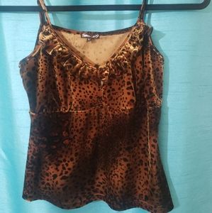 Velvet tank top